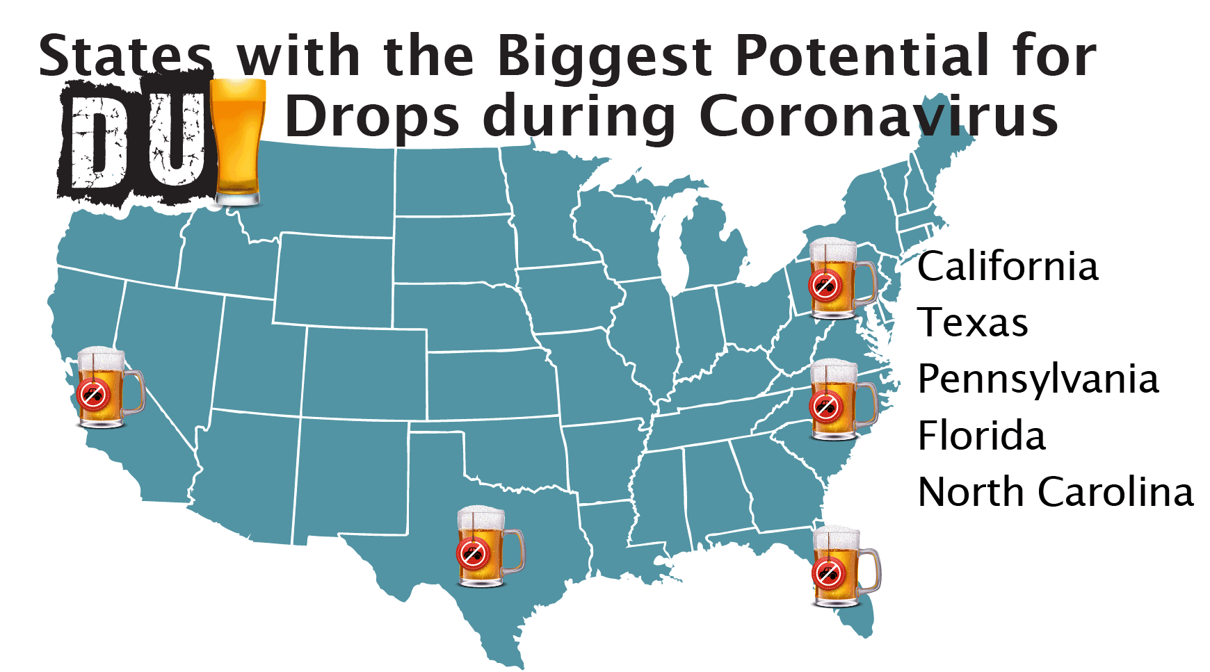 Which States Have the Biggest Chance of a Drop Coronavirus Pandemic