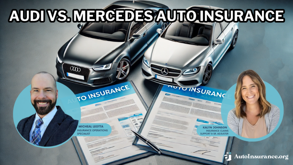 Audi vs. Mercedes auto insurance