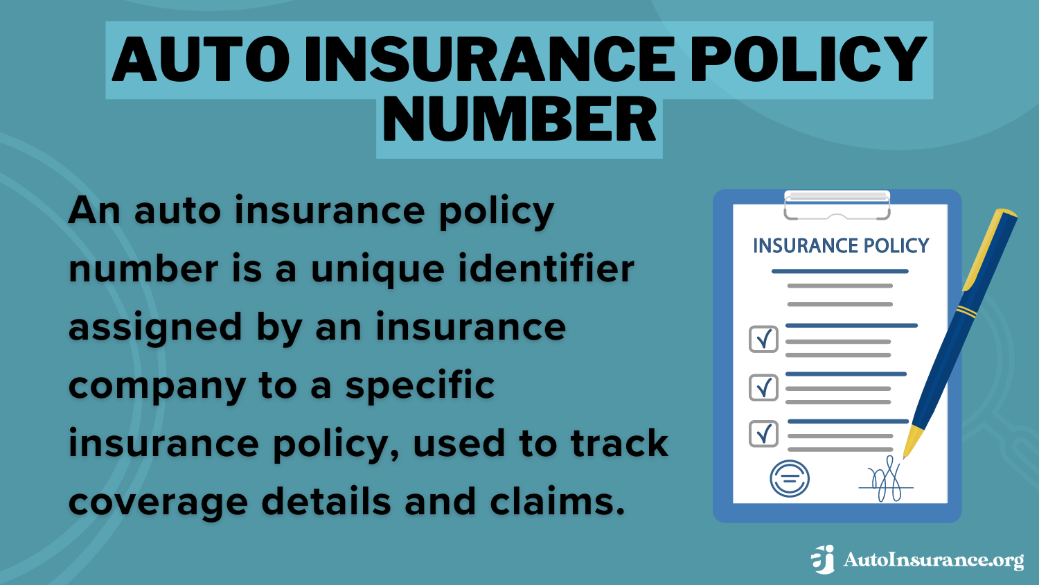 Auto Insurance Policy Number: How to Get Auto Insurance Without a License