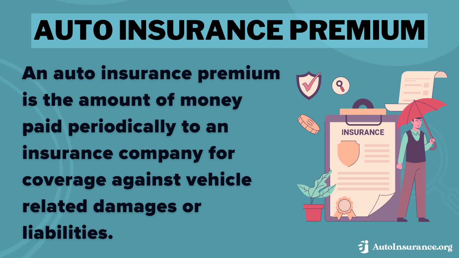 Uninsured Motorist Property Damage (UMPD) Coverage: Auto Insurance Premium Definition Card