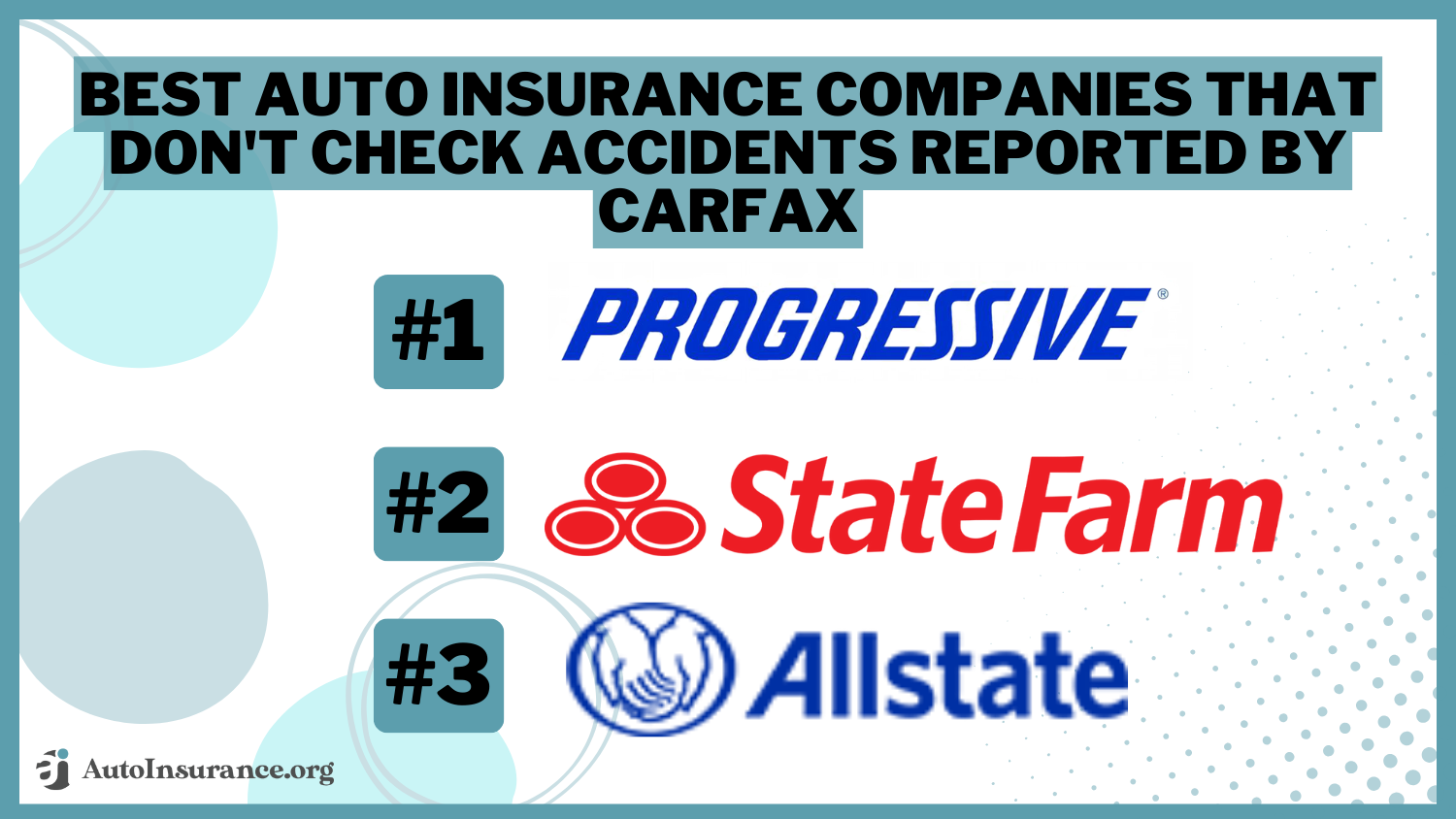 10 Best Auto Insurance Companies That Don’t Check Accidents Reported by CARFAX in 2024