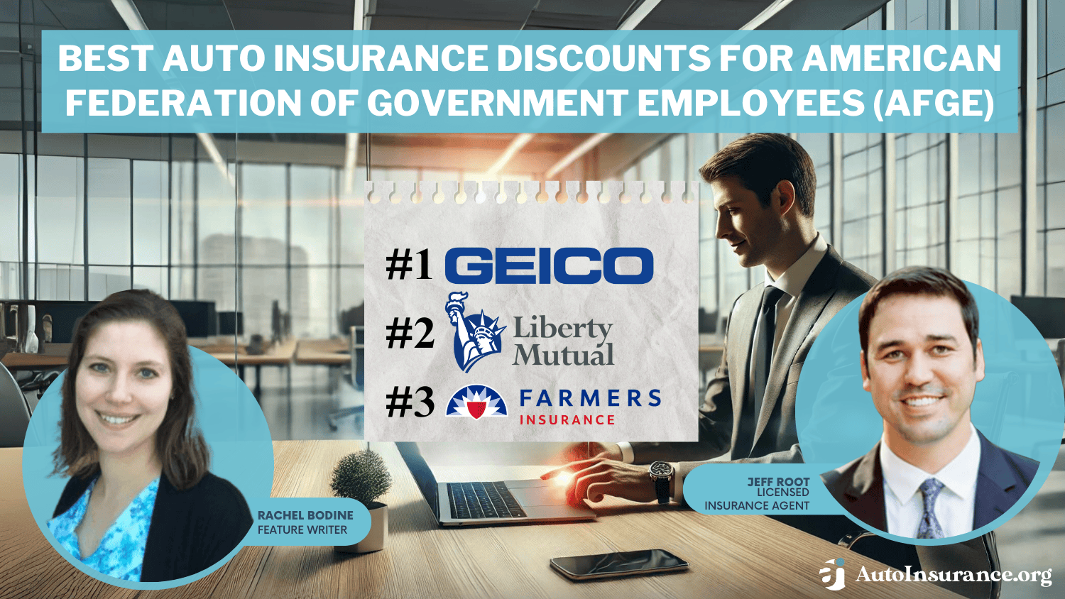 Geico, Liberty Mutual, Farmers: Best Auto Insurance Discounts for American Federation of Government Employees (AFGE) Geico, Liberty Mutual, Farmers: Best Auto Insurance Discounts for American Federation of Government Employees (AFGE)