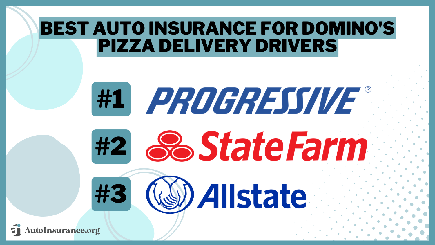 Best Auto Insurance for Domino’s Pizza Delivery Drivers in 2024 (Top 10 Companies Ranked)