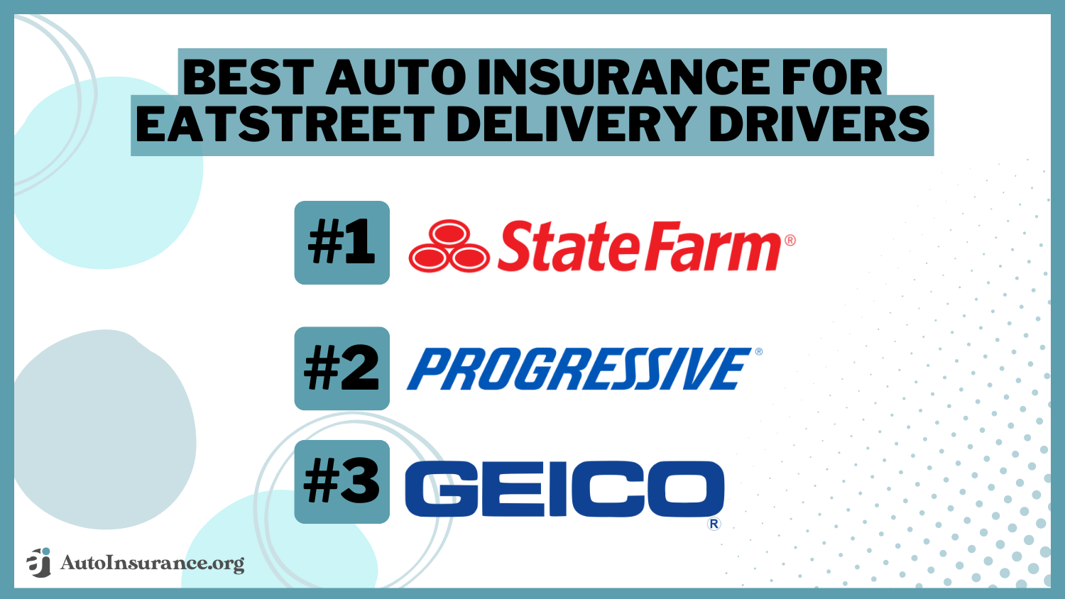 Best Auto Insurance for EatStreet Delivery Drivers in 2024 (Your Guide to the Top 10 Companies)