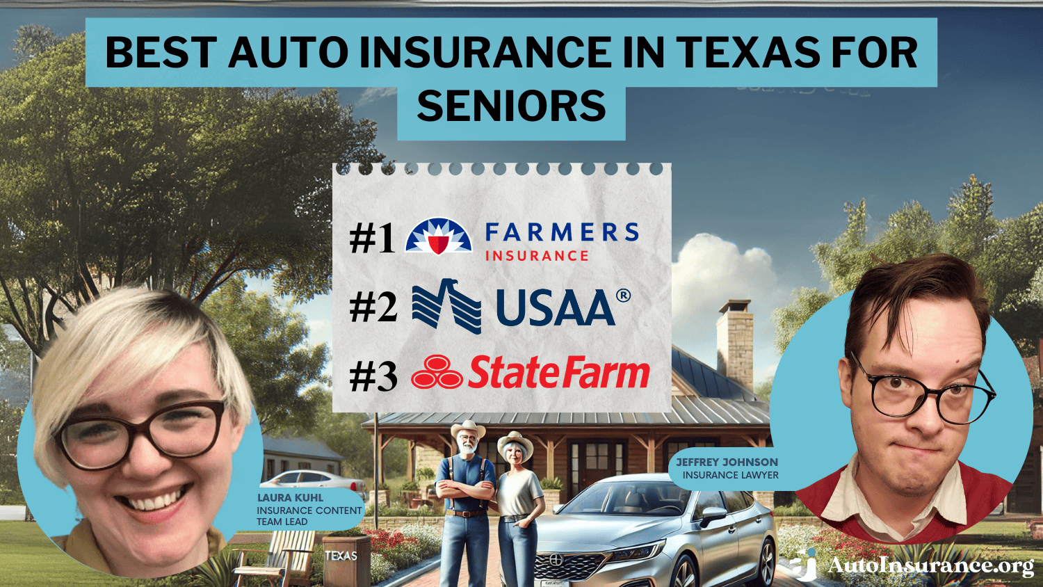 Farmers, USAA, and State Farm: Best Auto Insurance for Seniors in Texas Farmers, USAA, and State Farm: Best Auto Insurance for Seniors in Texas