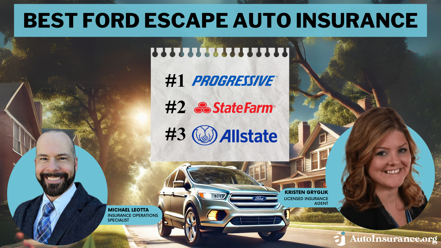 Best Ford Escape Auto Insurance