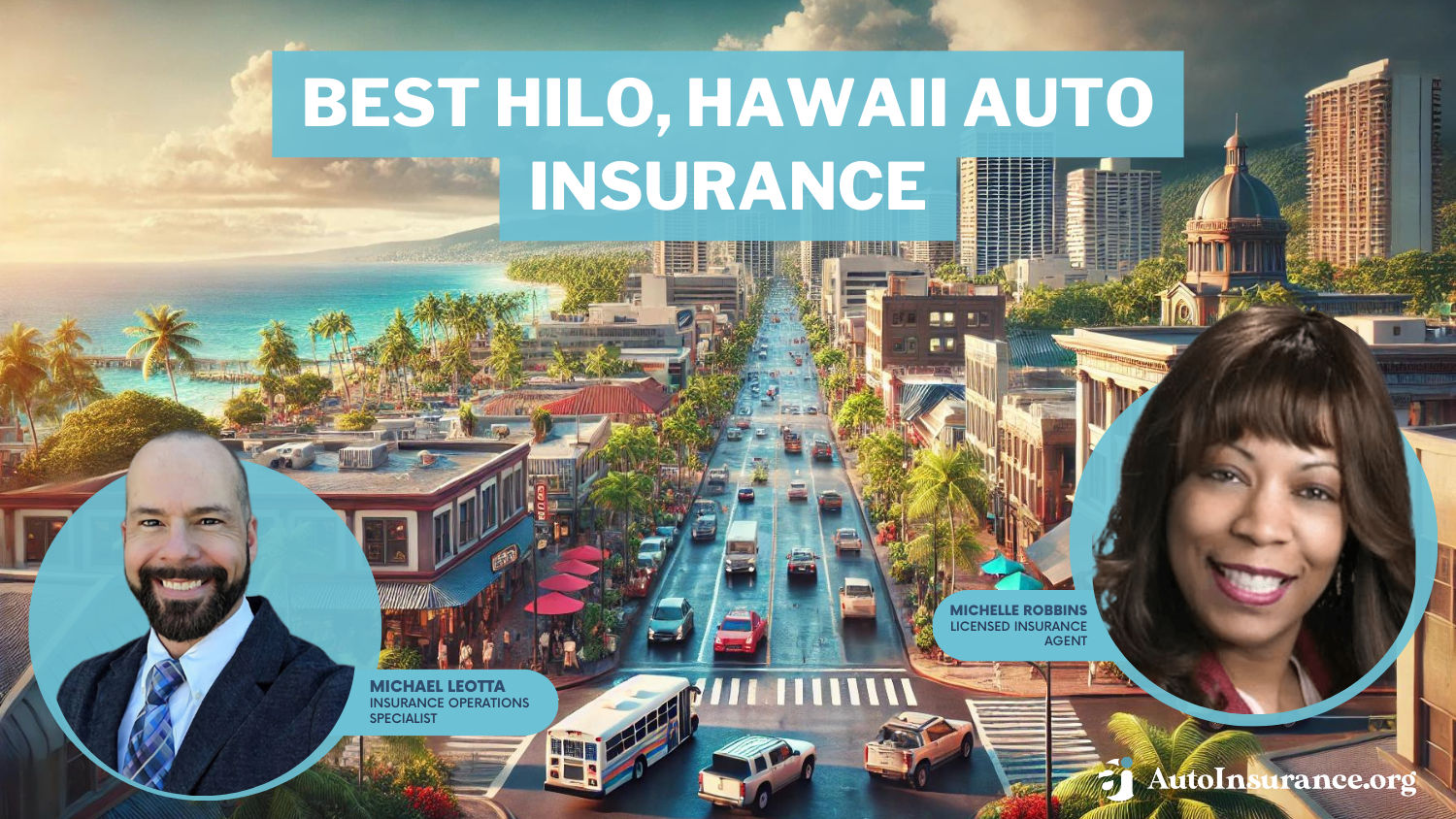 Nationwide, Geico and Travelers: best Hilo, Hawaii auto insurance