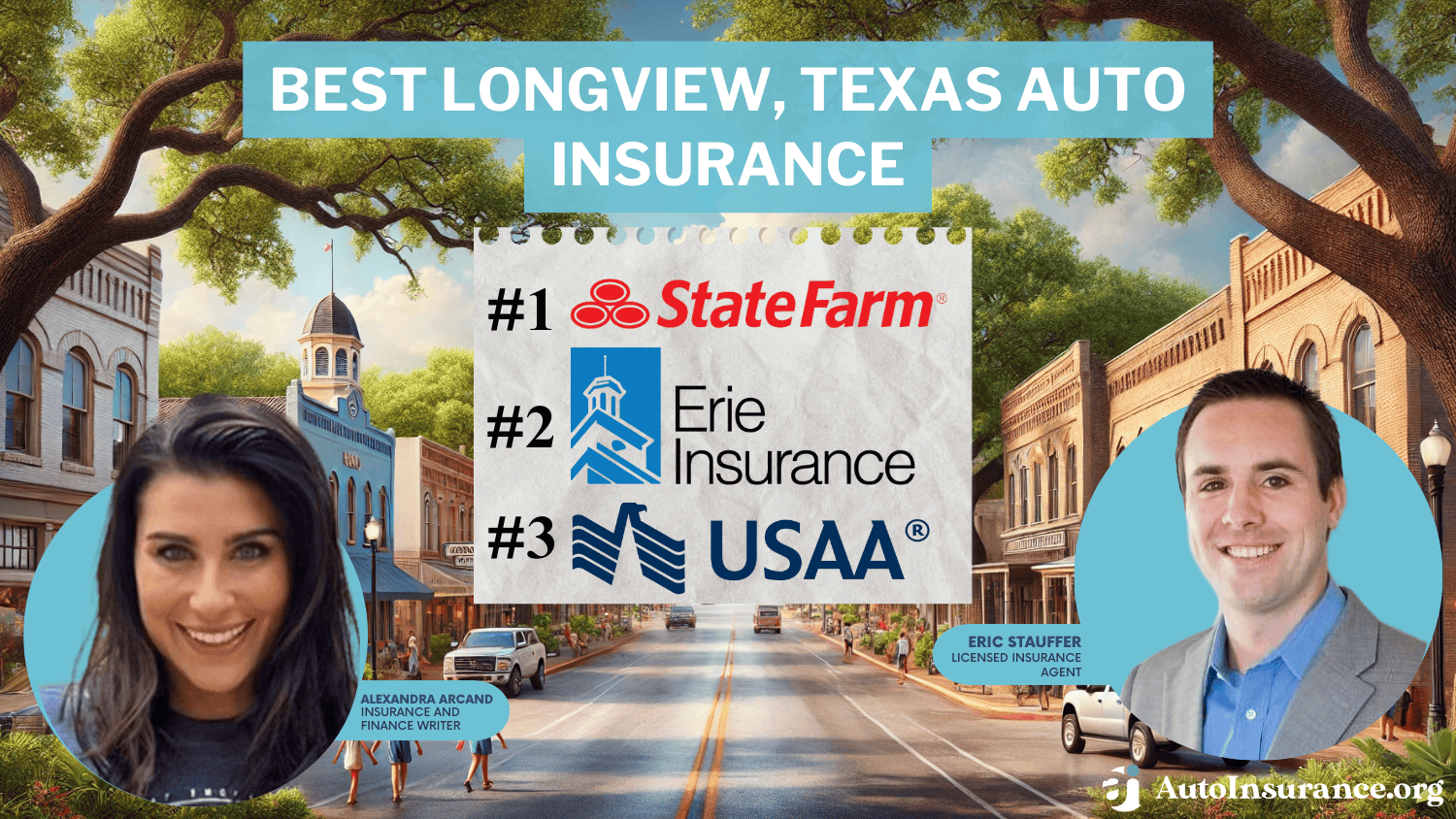 Best Longview, Texas Auto Insurance: State Farm, Erie, and USAA Best Longview, Texas Auto Insurance: State Farm, Erie, and USAA