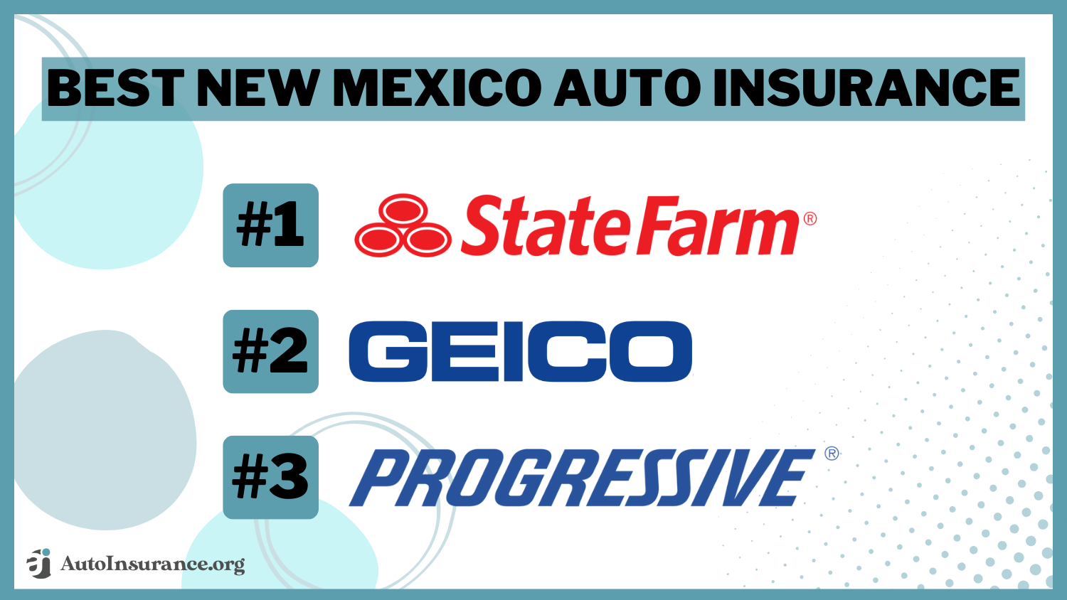 Best New Mexico Auto Insurance: State Farm, Geico, and Progressive