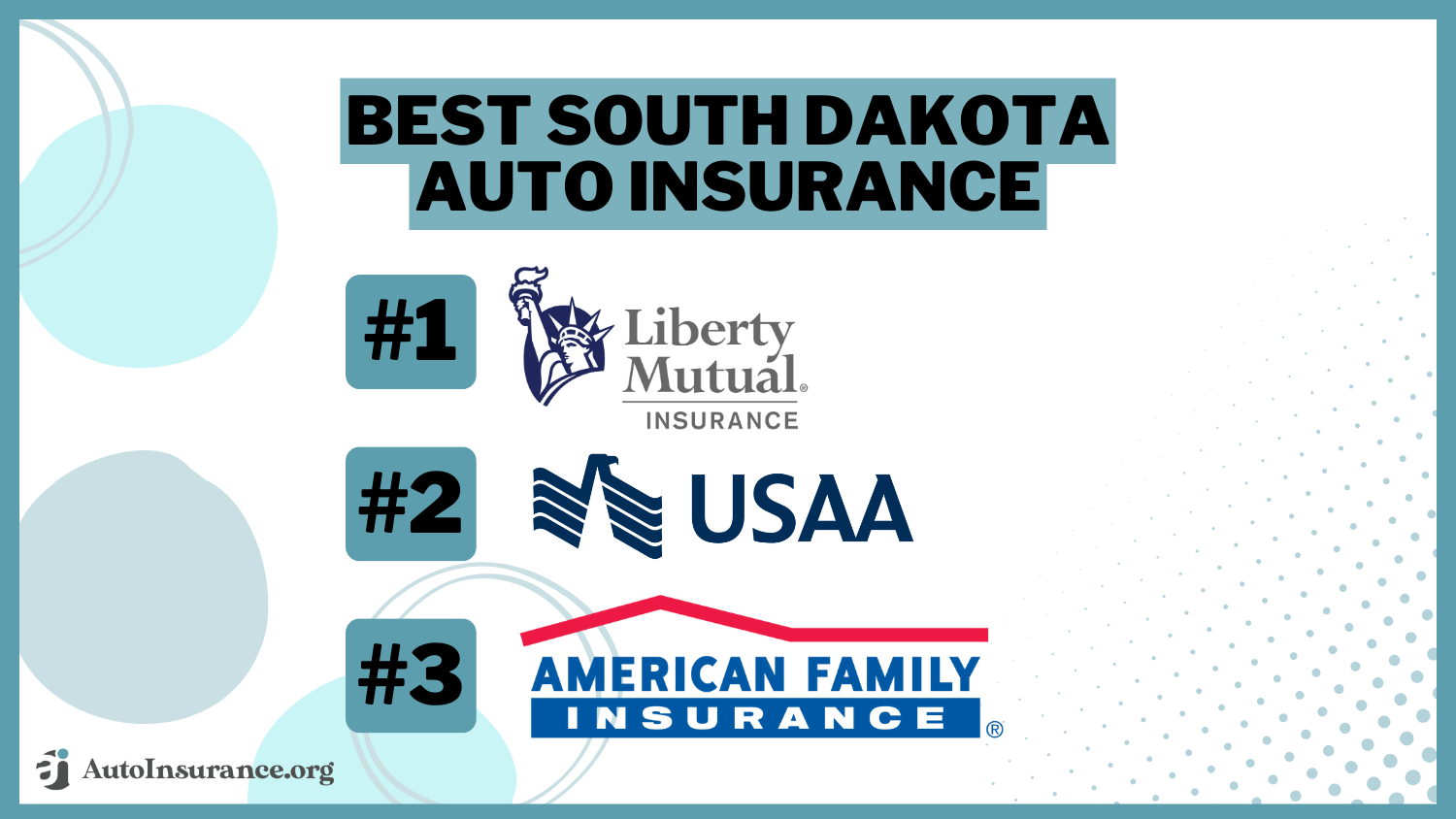 Best South Dakota Auto Insurance: Liberty Mutual, USAA, American Family