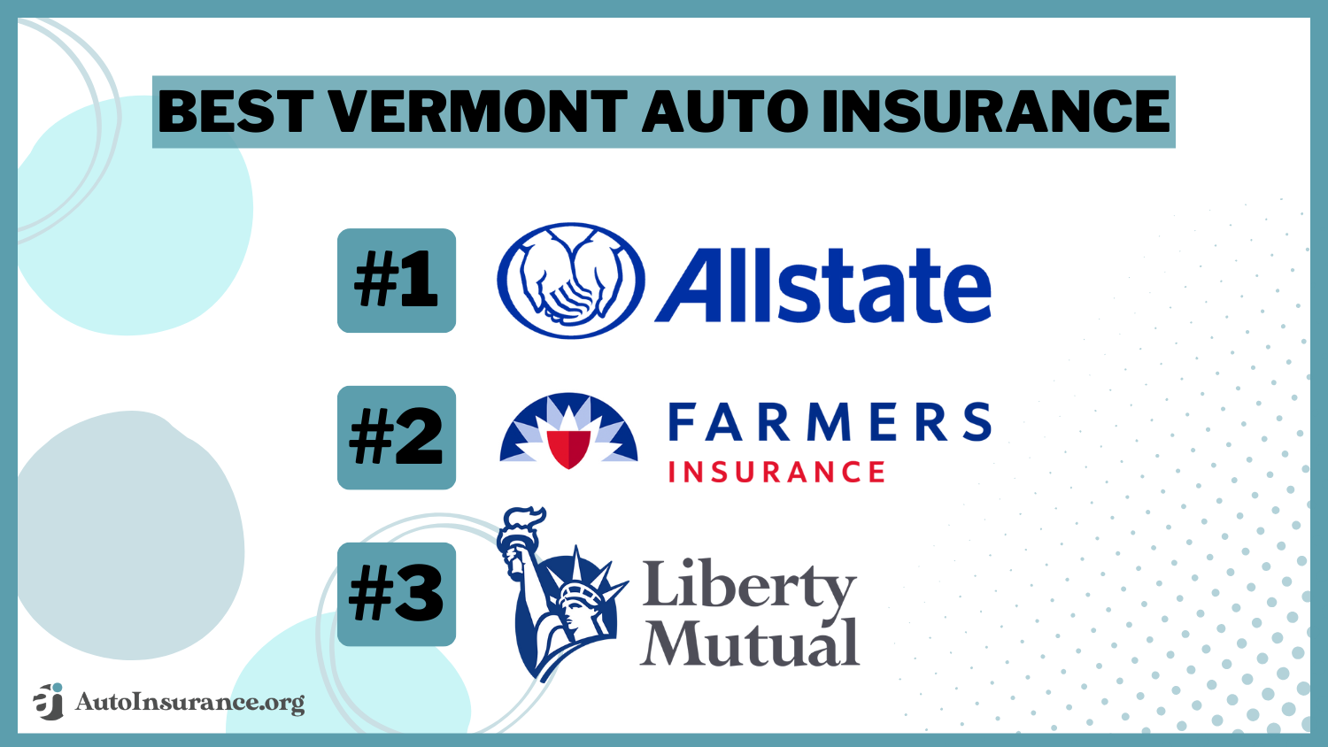 Best Vermont Auto Insurance: Allstate, Farmers, Liberty Mutual