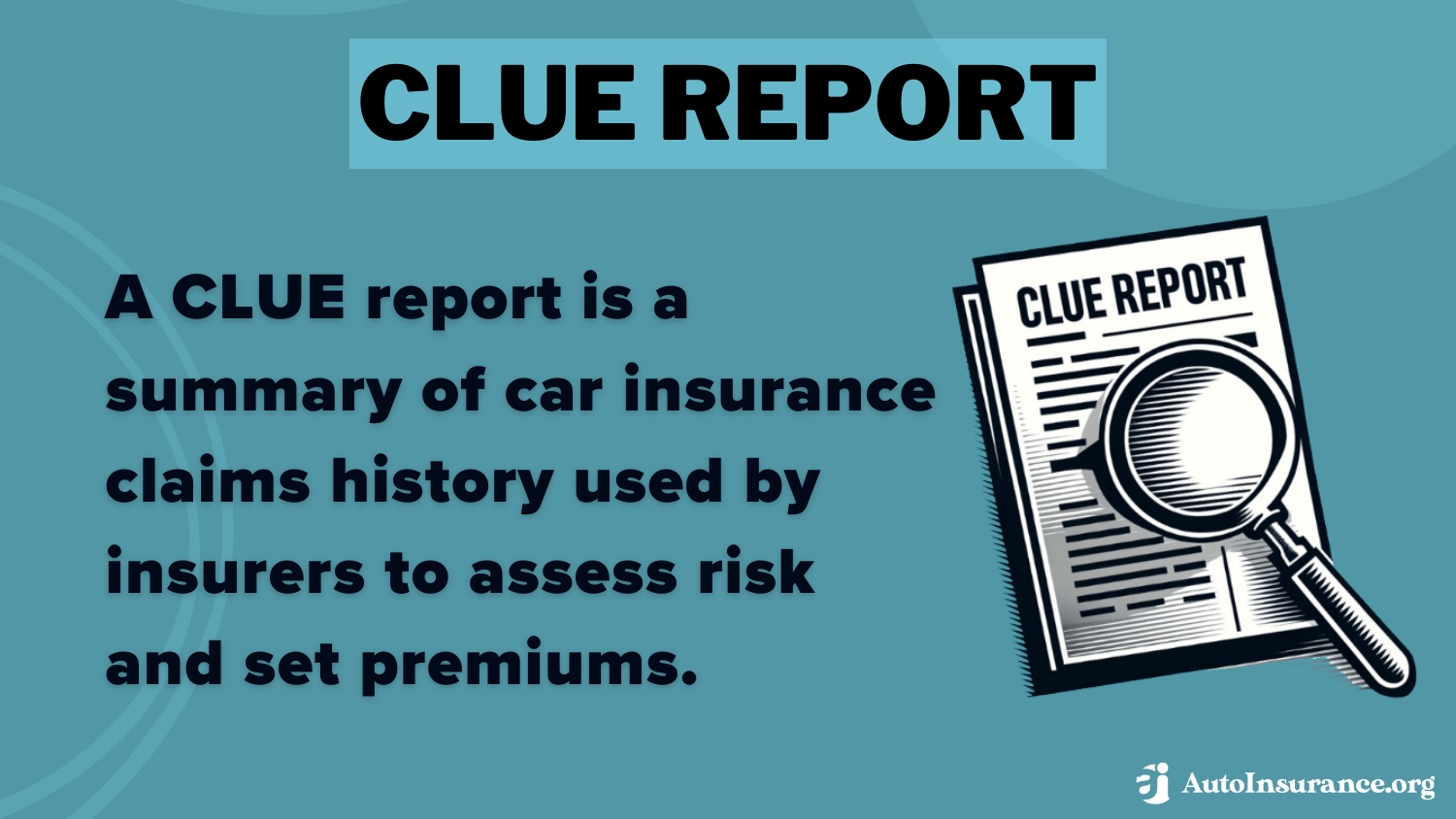 Clue Report Definition Card: What should I do if someone is using my address for their auto insurance? Clue Report Definition Card: What should I do if someone is using my address for their auto insurance?