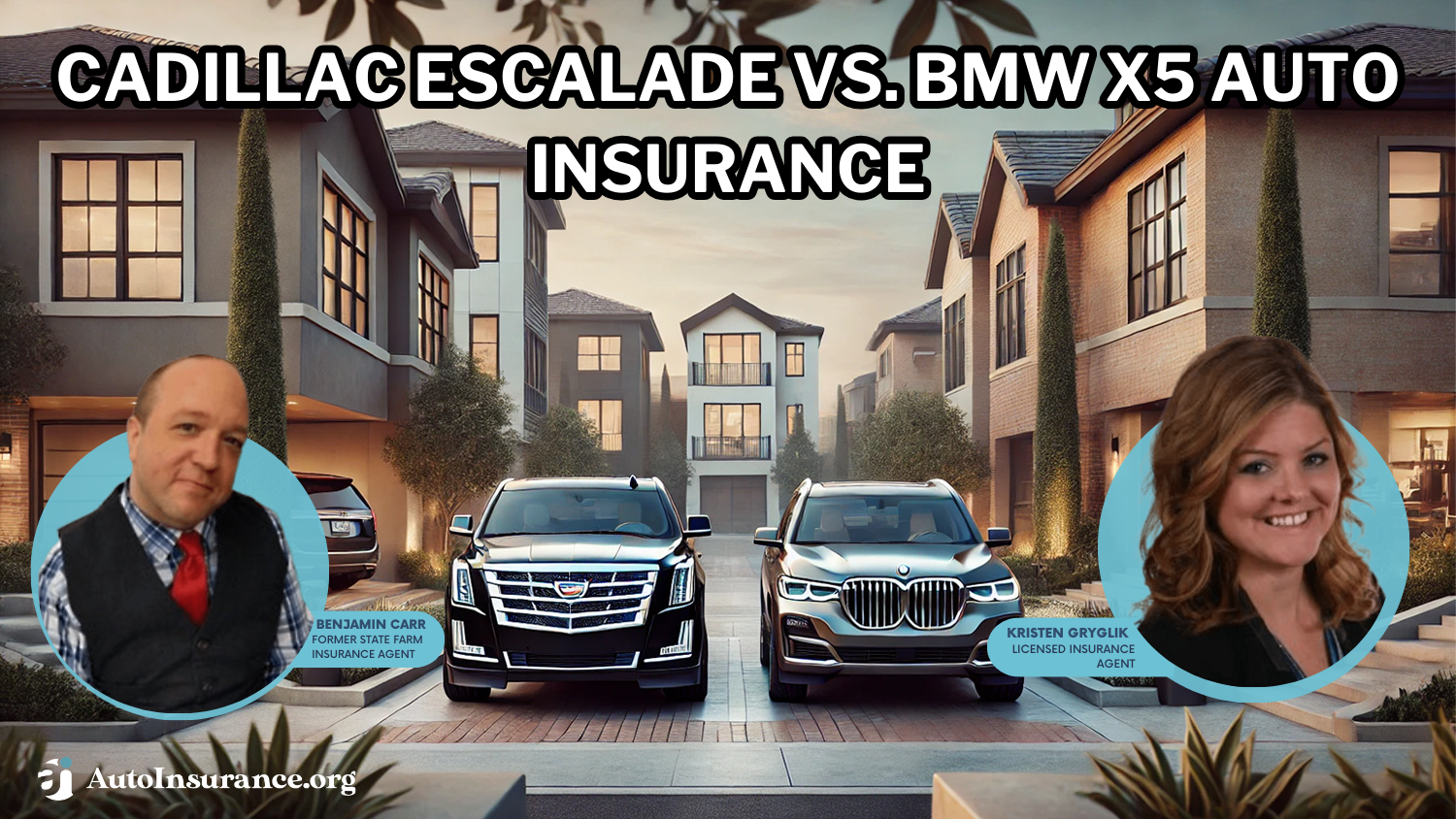 Cadillac Escalade vs. BMW X5 Auto Insurance (2024)