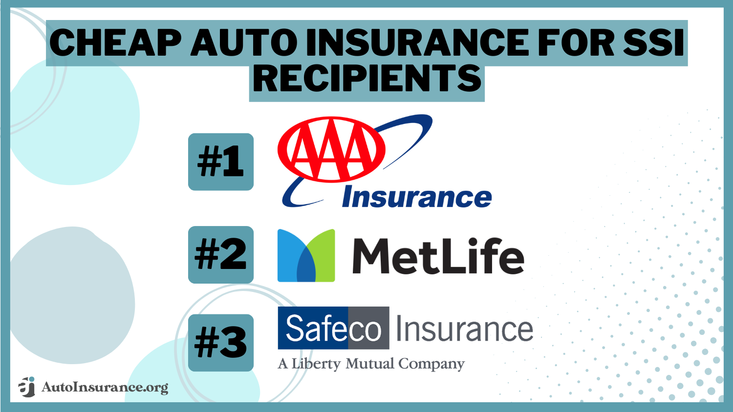 Cheap Auto Insurance for SSI Recipients in 2024 (Save With These 8 Companies!)