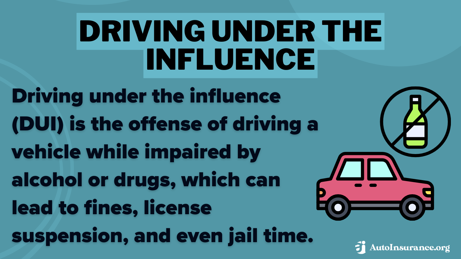 Driving Under the Influence Definition Card: Farmers vs. State Farm Auto Insurance Driving Under the Influence Definition Card: Farmers vs. State Farm Auto Insurance