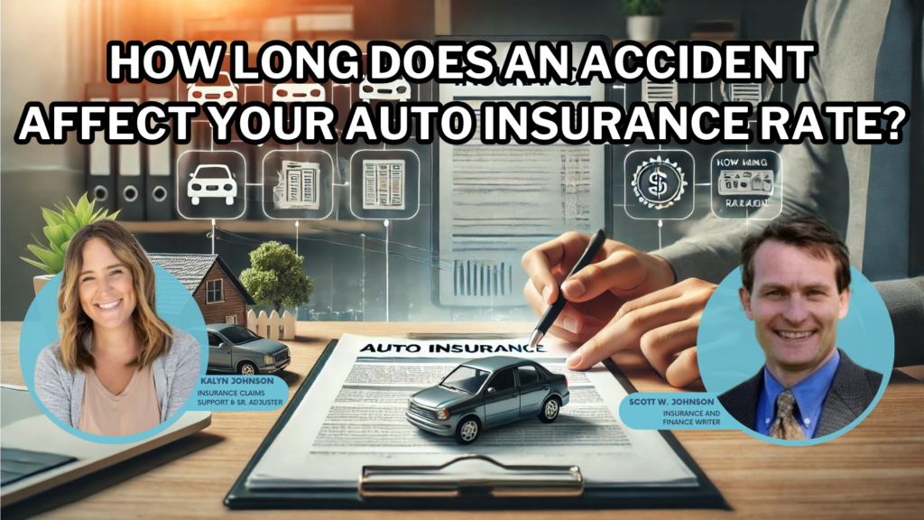 How long does an accident affect your auto insurance rate?