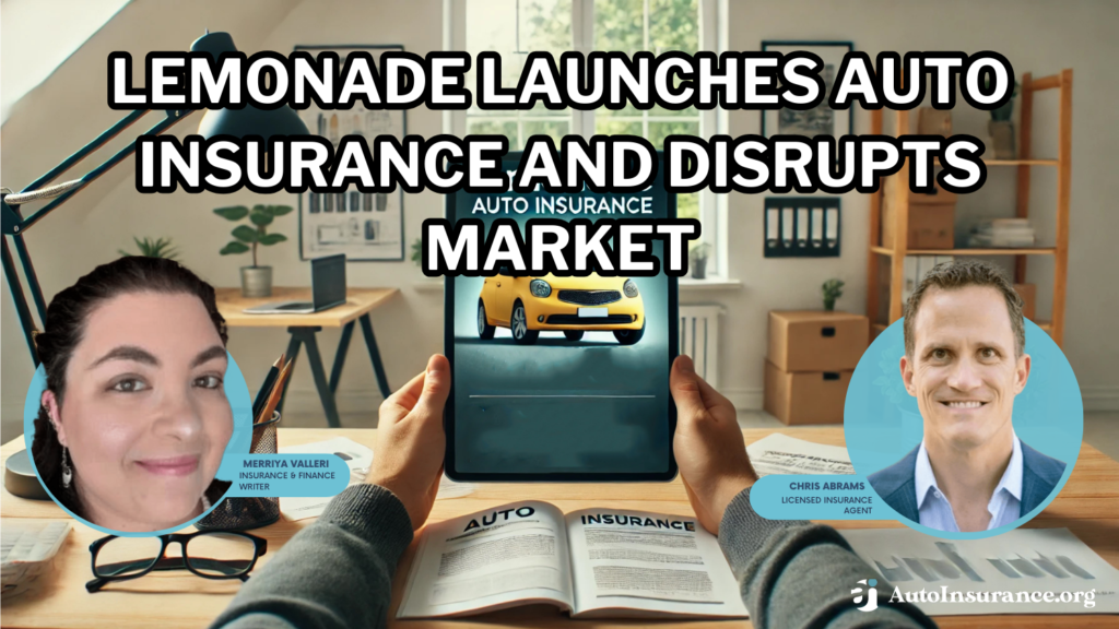 Lemonade launches auto insurance and disrupts market