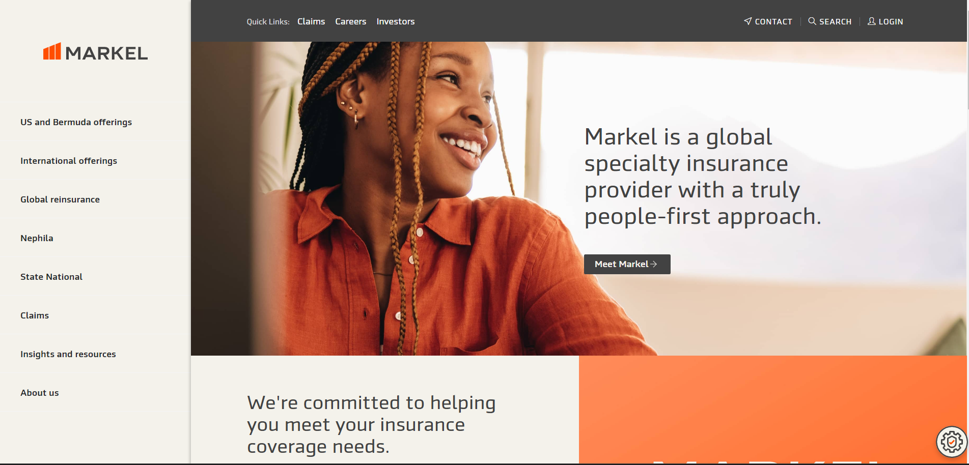 Provider Screenshot: Markel Auto Insurance Review 