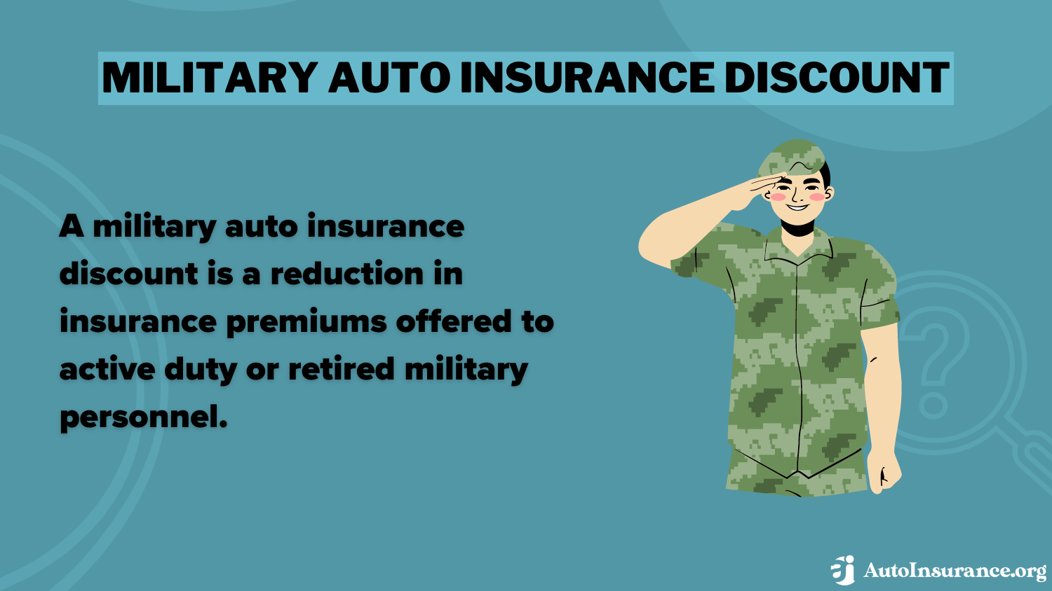 Best Dayton, Ohio Auto Insurance: Military auto insurance discount definition card