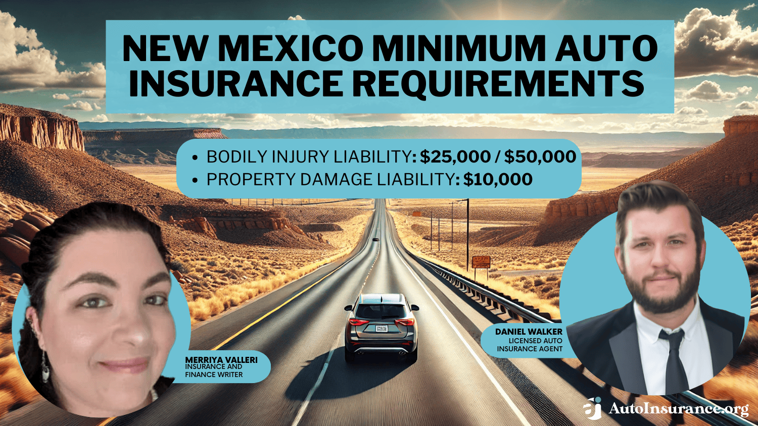 New Mexico Minimum Auto Insurance Requirements Featured Image