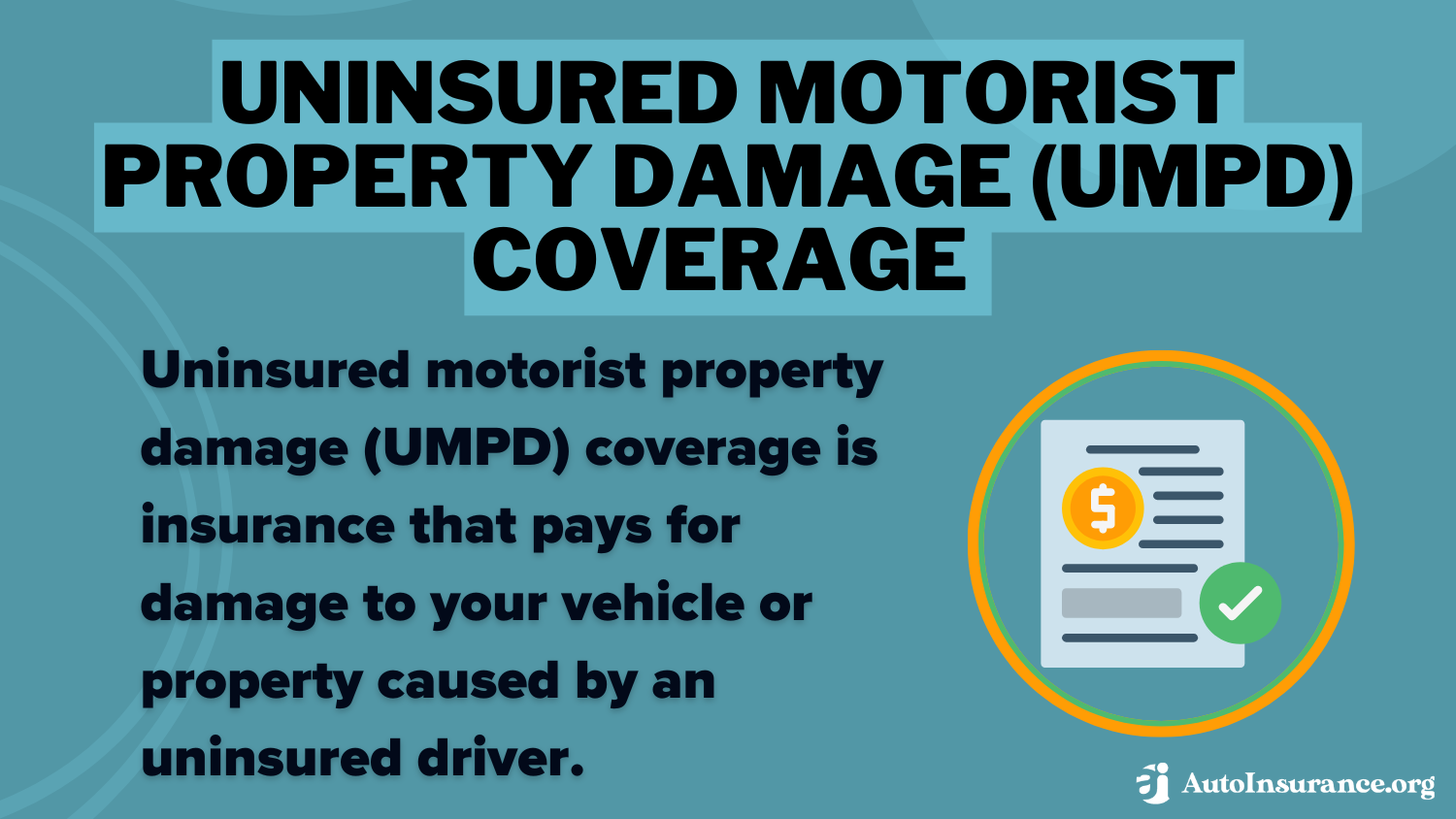 Maryland Minimum Auto Insurance Requirements: Uninsured Motorist Property Damage Coverage Definition Card Uninsured Motorist Property Damage Coverage Definition Card: Maryland Minimum Auto Insurance Requirements