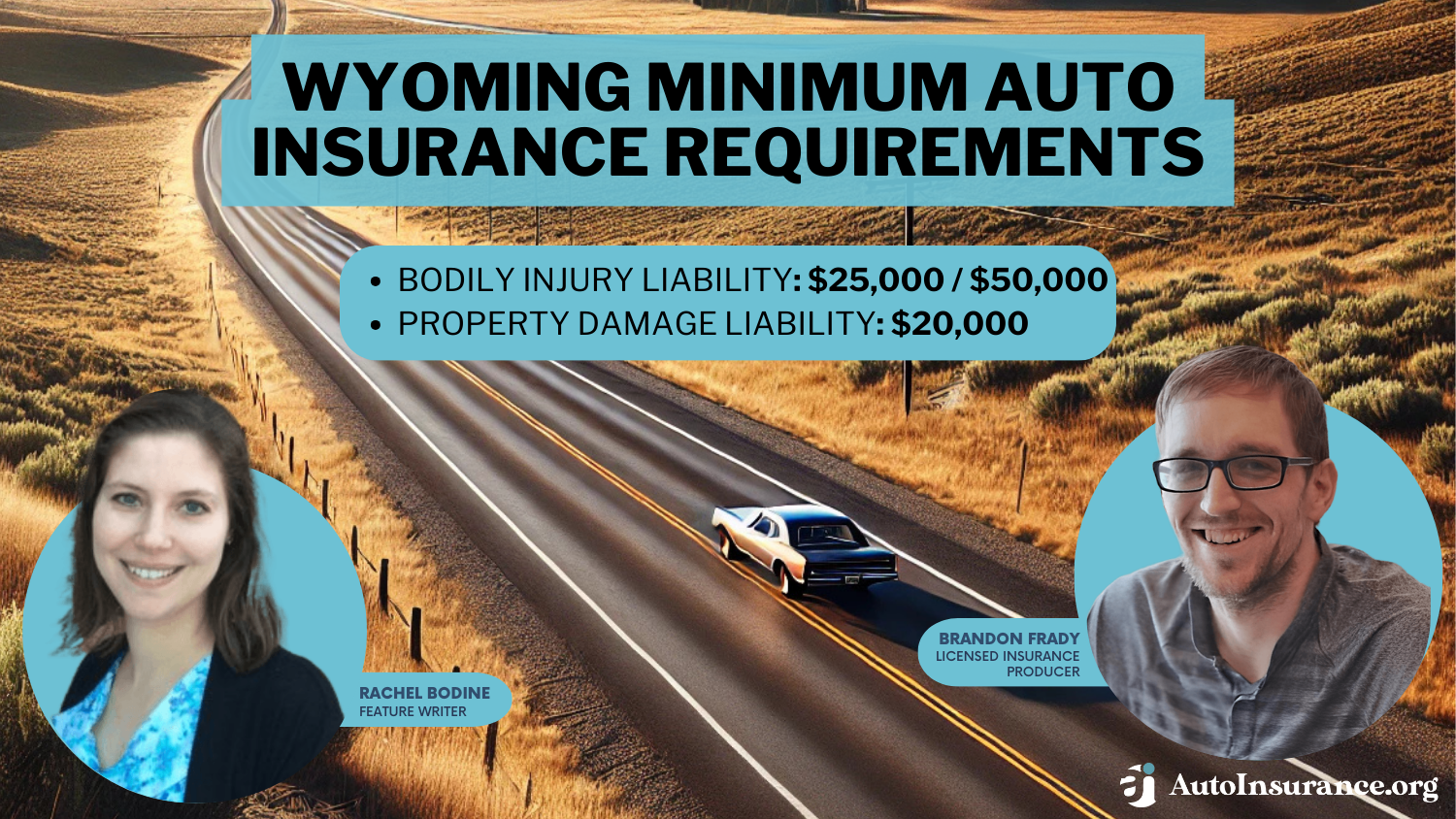 Wyoming Minimum Auto Insurance Requirements Featured Image