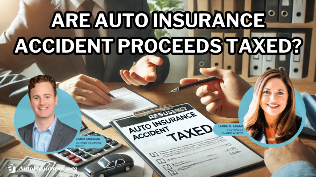 are auto insurance accident proceeds taxed?