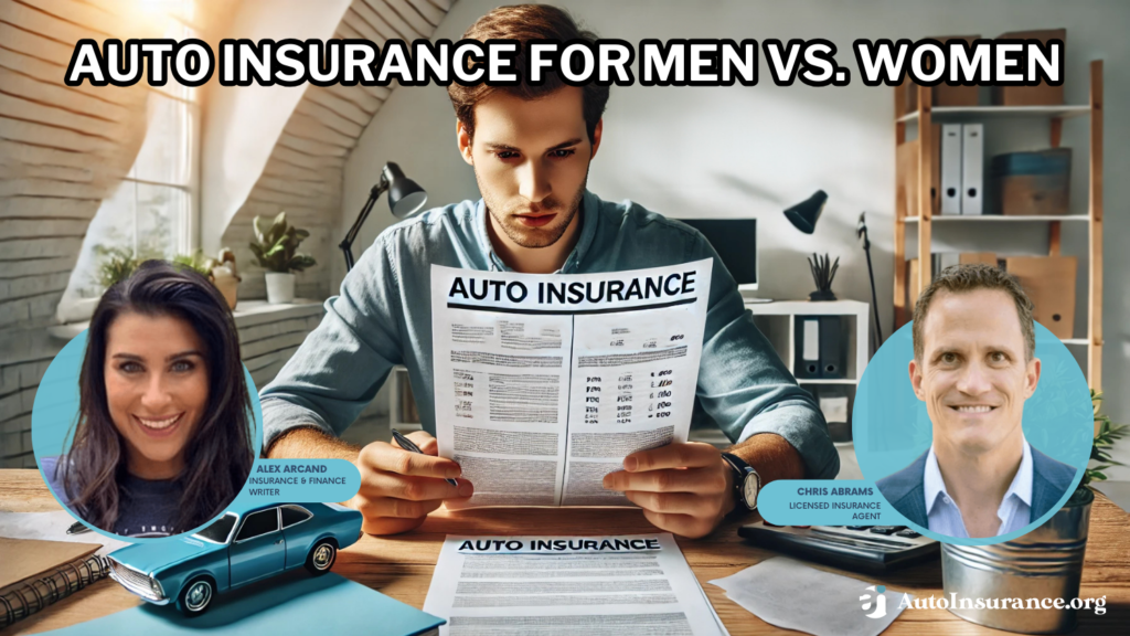 auto insurance for men vs. women