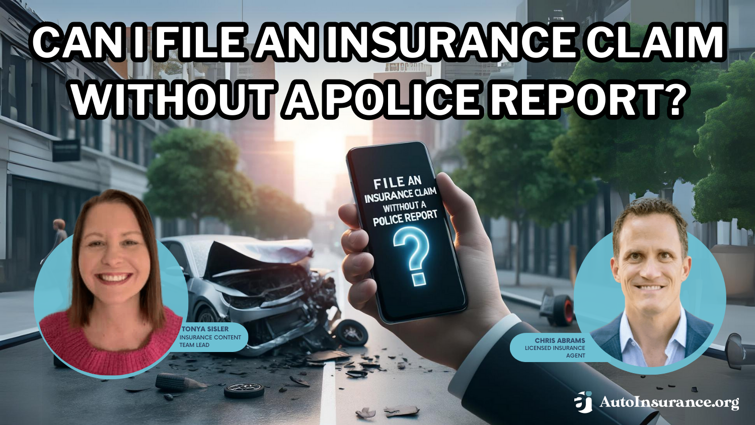 Can I file an insurance claim without a police report?