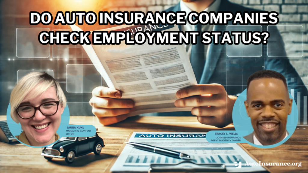 do auto insurance companies check where you live?