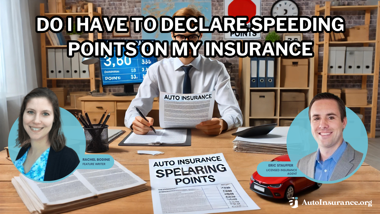 Do I have to declare speeding points on my insurance?