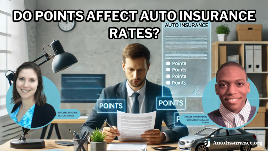 do points affect auto insurance rates?