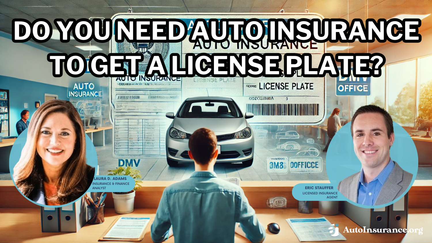 Do you need auto insurance to get a license plate? (2024)