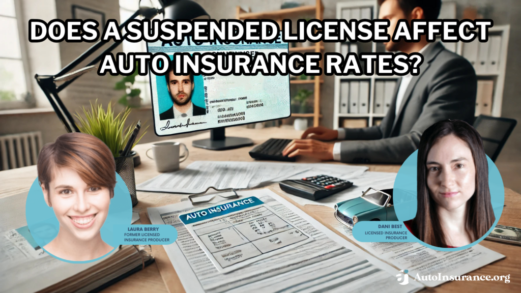 does a suspended license affect auto insurance rates?