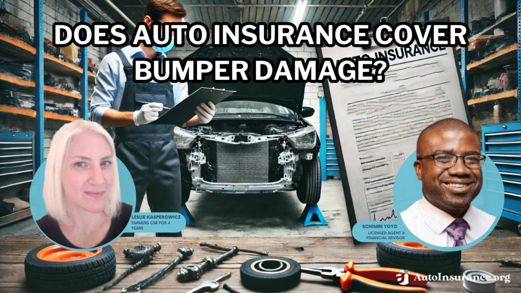 does auto insurance cover bumper damage?