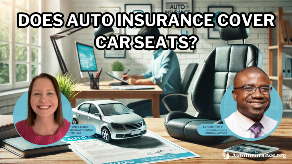 does auto insurance cover car seats?