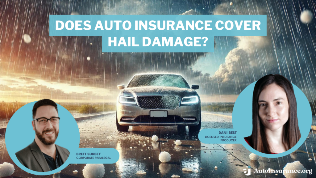 does auto insurance cover hail damage