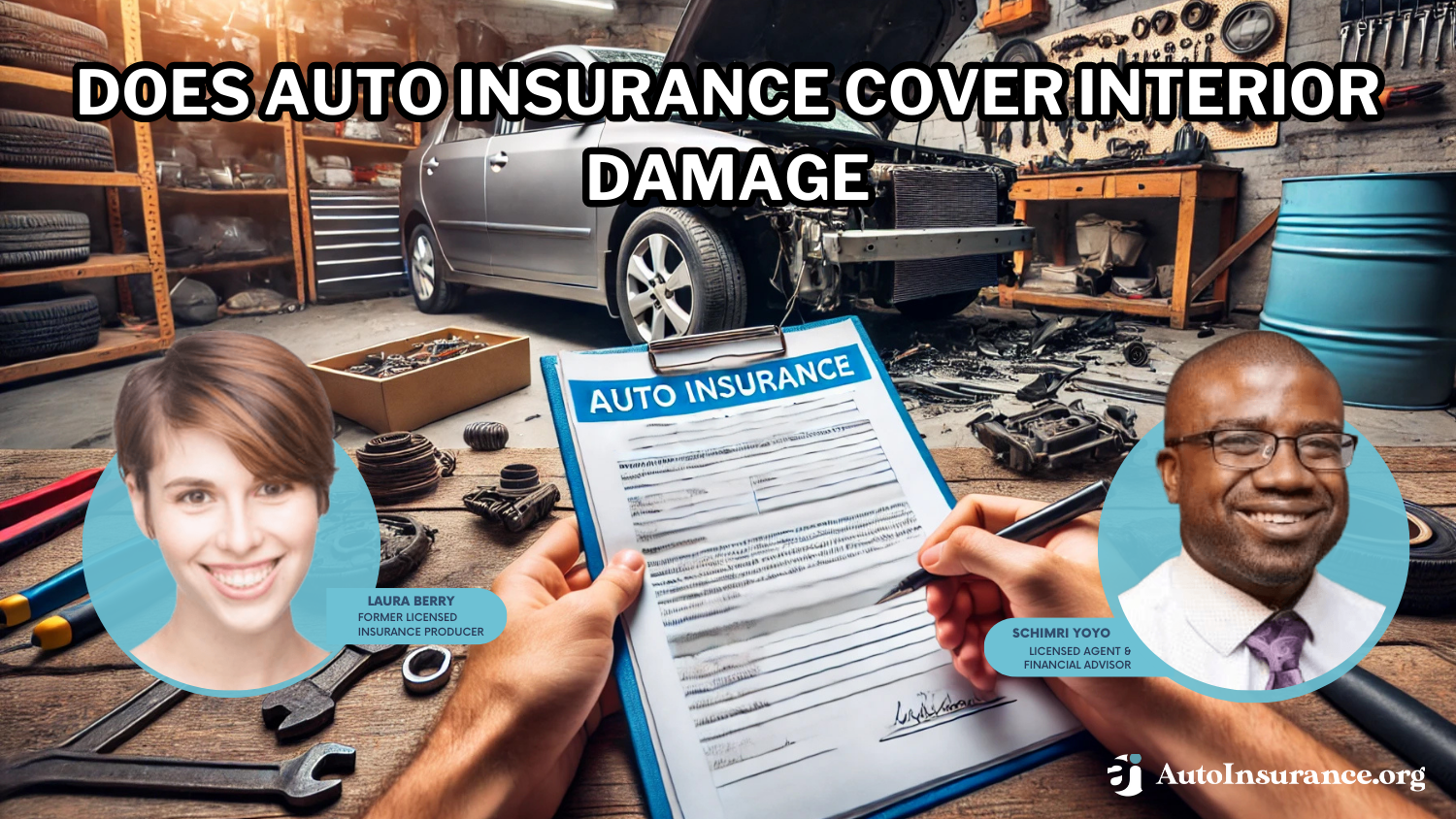 Does auto insurance cover interior damage? (2024)