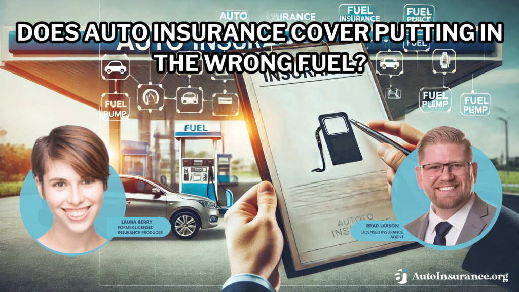 does auto insurance cover putting in the wrong fuel?