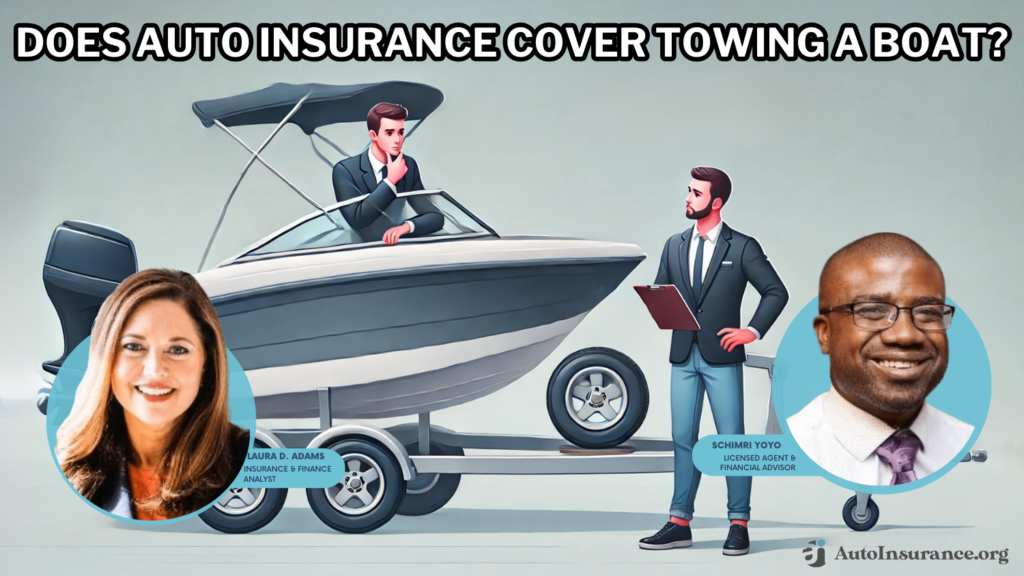 does auto insurance cover towing a boat?