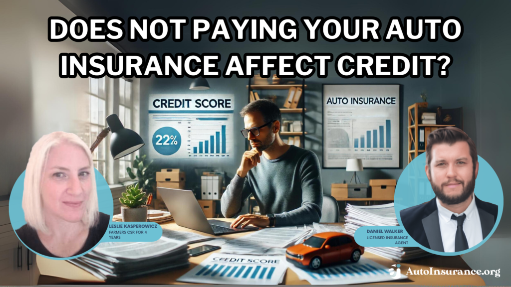 does not paying your auto insurance affect credit?