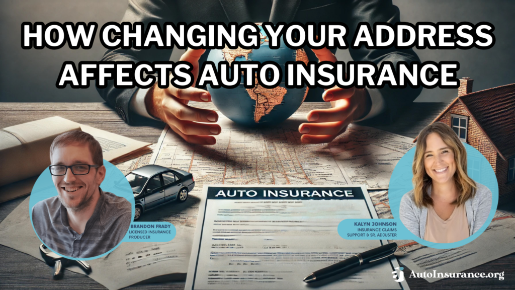 how changing your address affects auto insurance