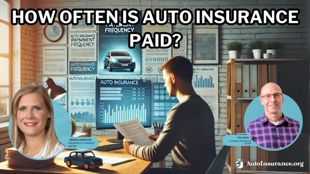 how often is auto insurance paid?