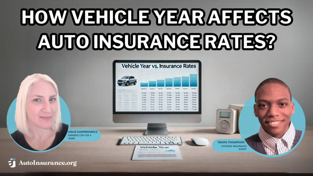 how vehicle year affects auto insurance rates