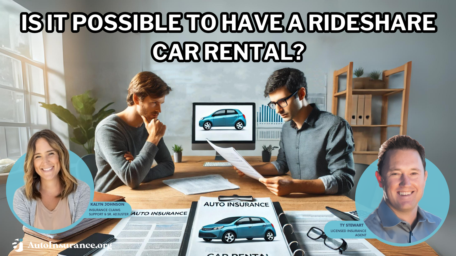 Is it possible to have a rideshare car rental?