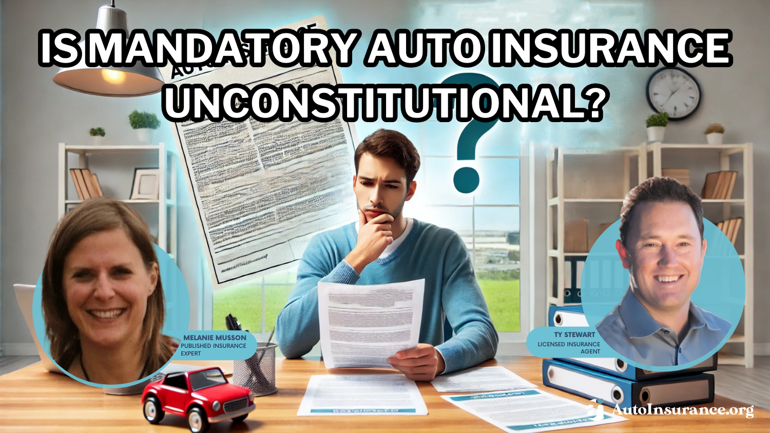 Is mandatory auto insurance unconstitutional?