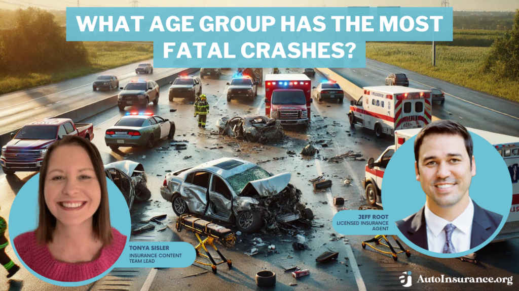 what age group has the most fatal crashes