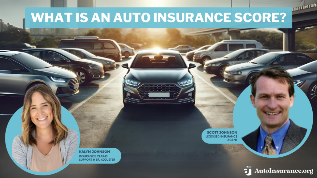 what is an auto insurance score?