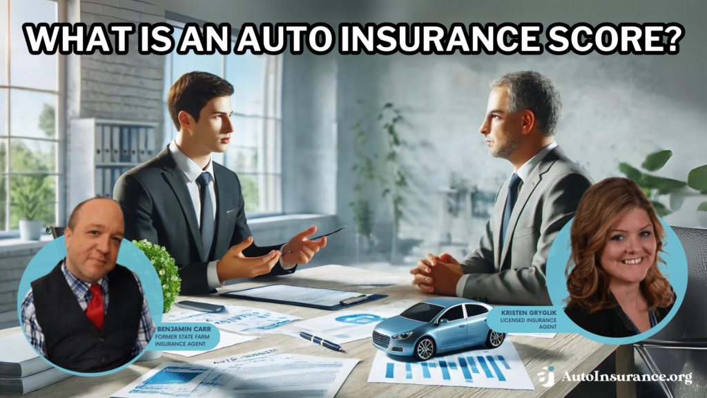 what is an auto insurance score?