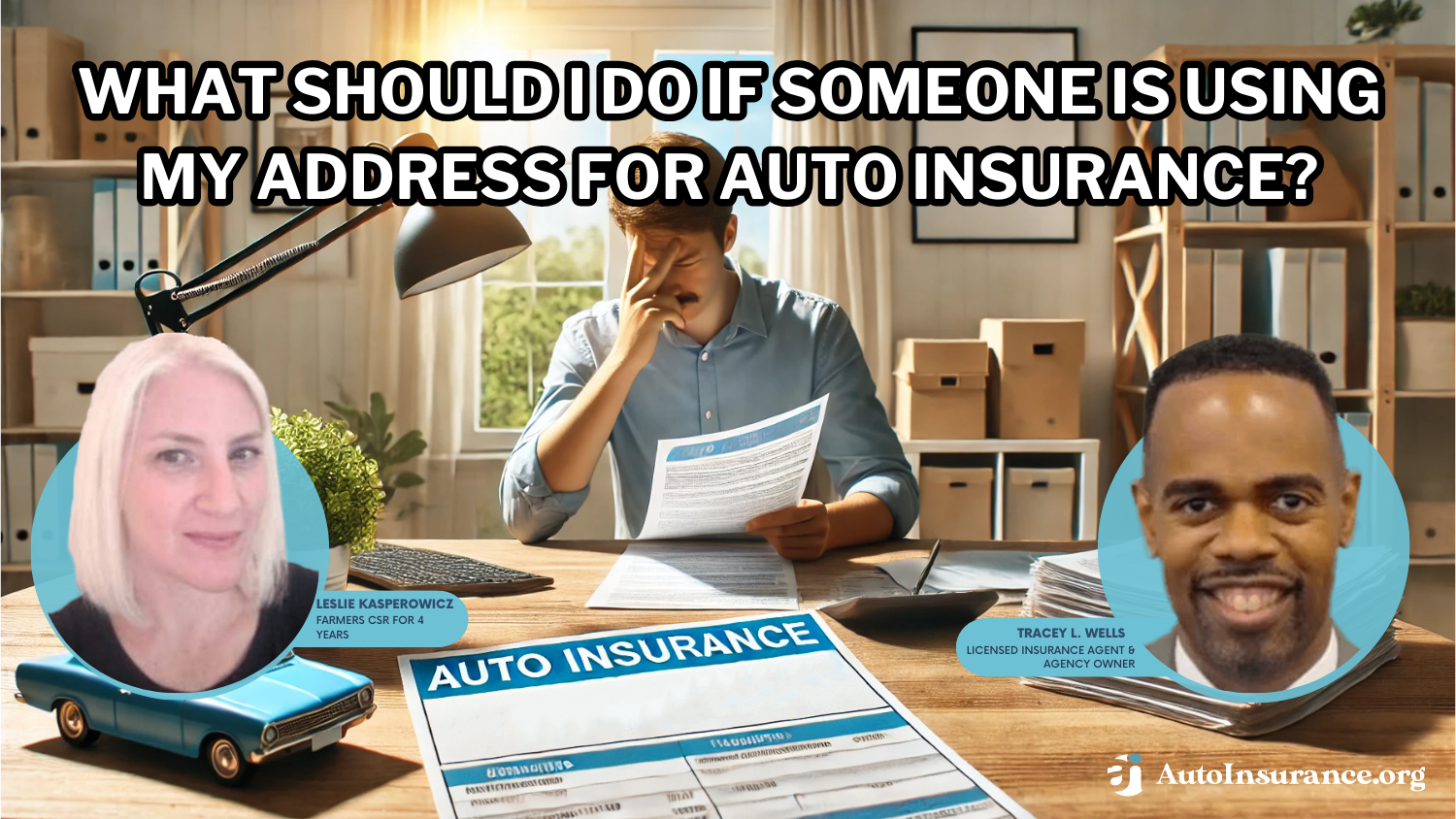 What should I do if someone is using my address for their auto insurance? (Steps to Take in 2024)